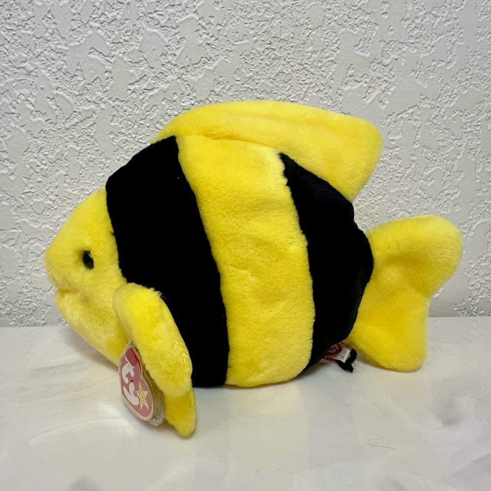 Ty Beanie Buddies - Bubbles the Fish